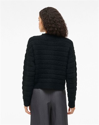 VITilla O-Neck Cardigan Strik